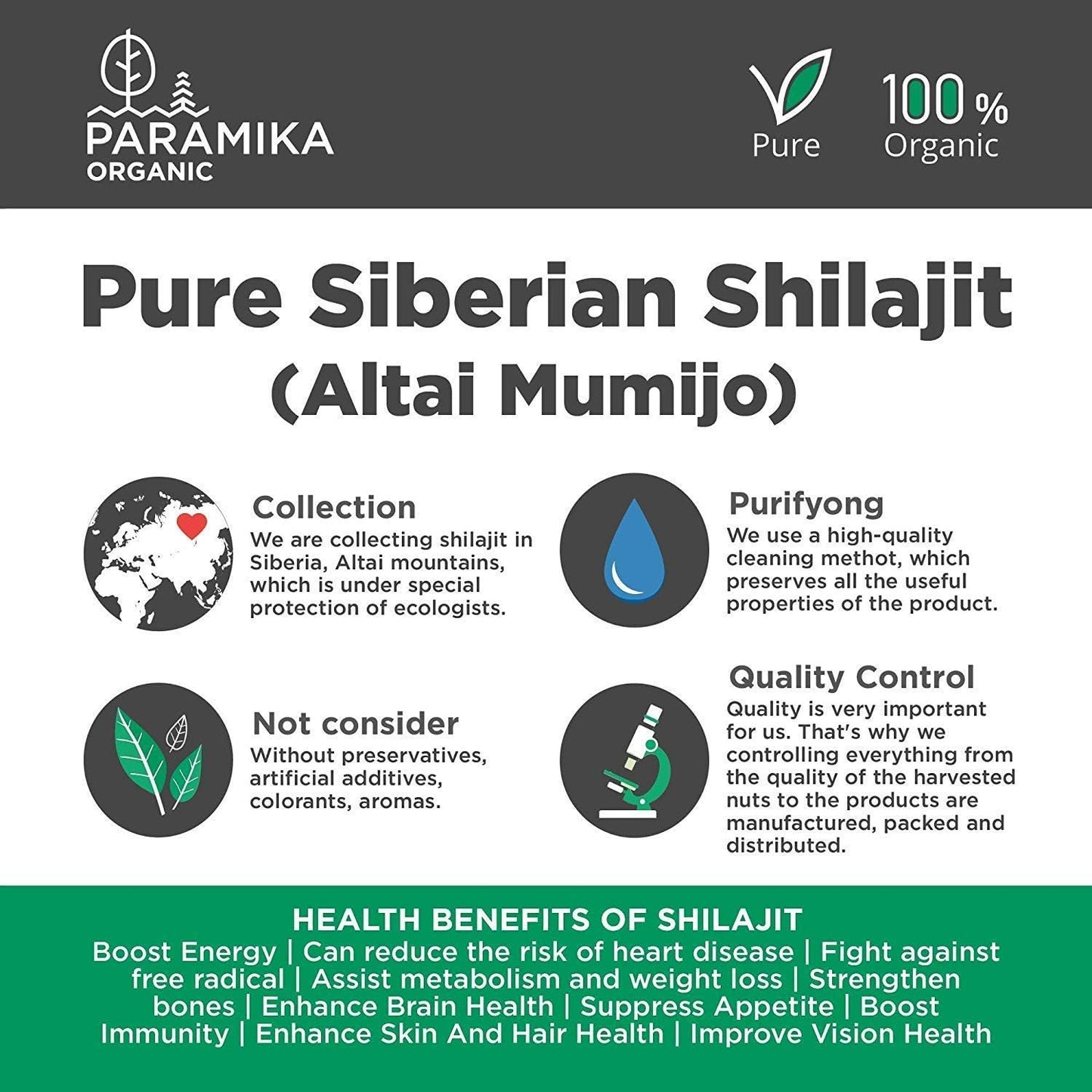 Pure Shilajit from Siberia